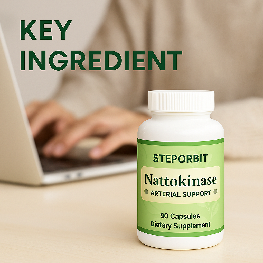 Steporbit™ Nattokinase Capsules - 5000 FU