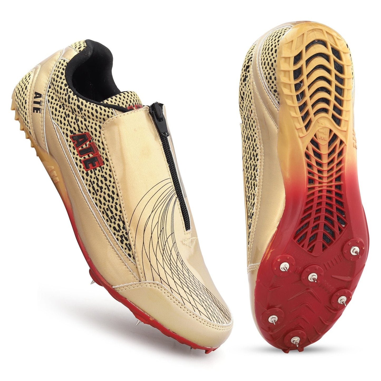 ATE Sprint Gold Running Shoe: Elevate Your Run with Precision and Style