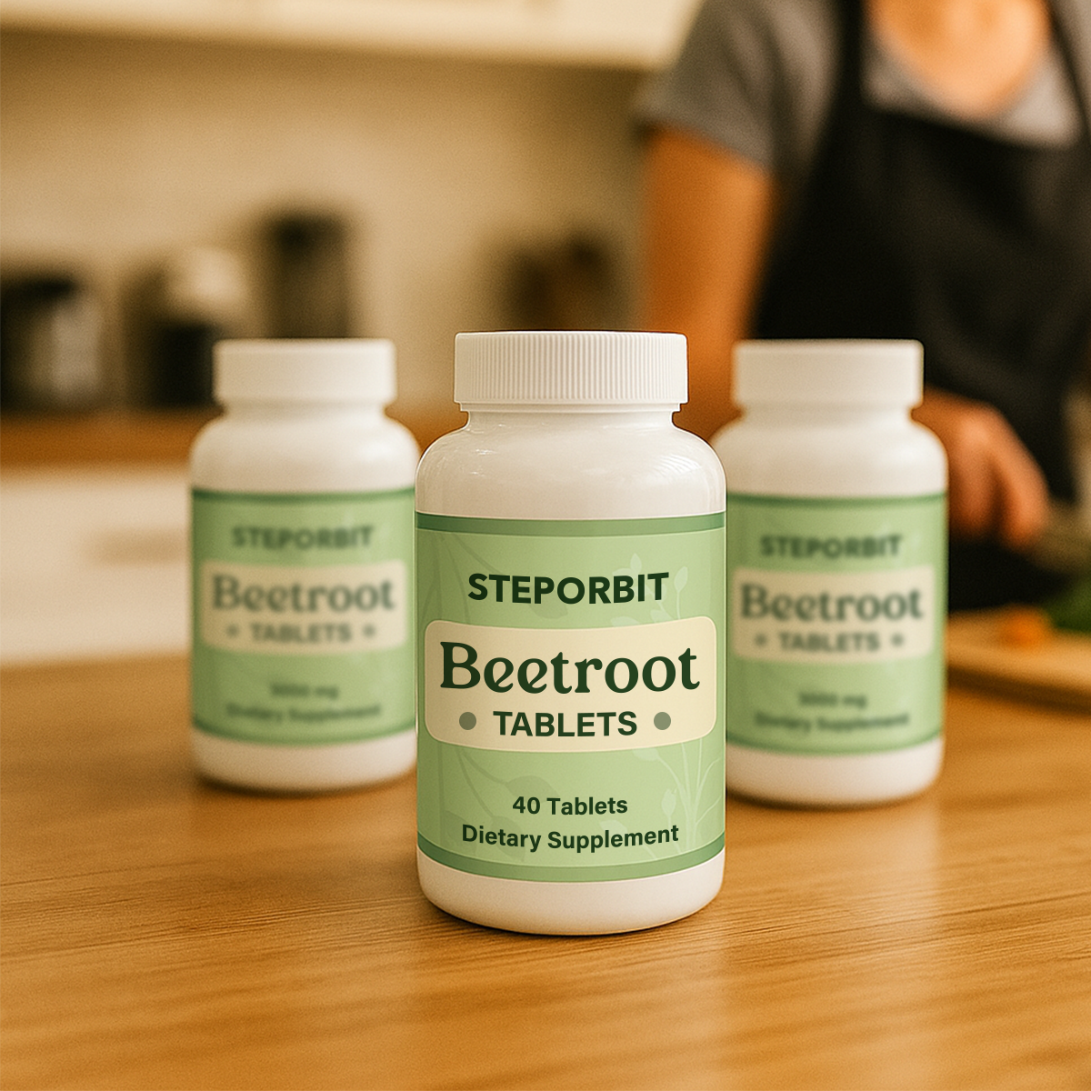 Beetroot Tablets 3000mg - Lower Blood Pressure & Improve Blood Flow
