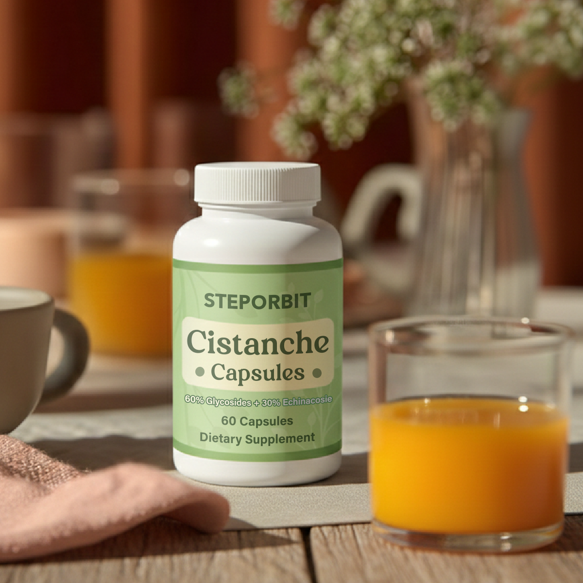 Steporbit Cistanche Capsules - Fertility & Stronger Erections
