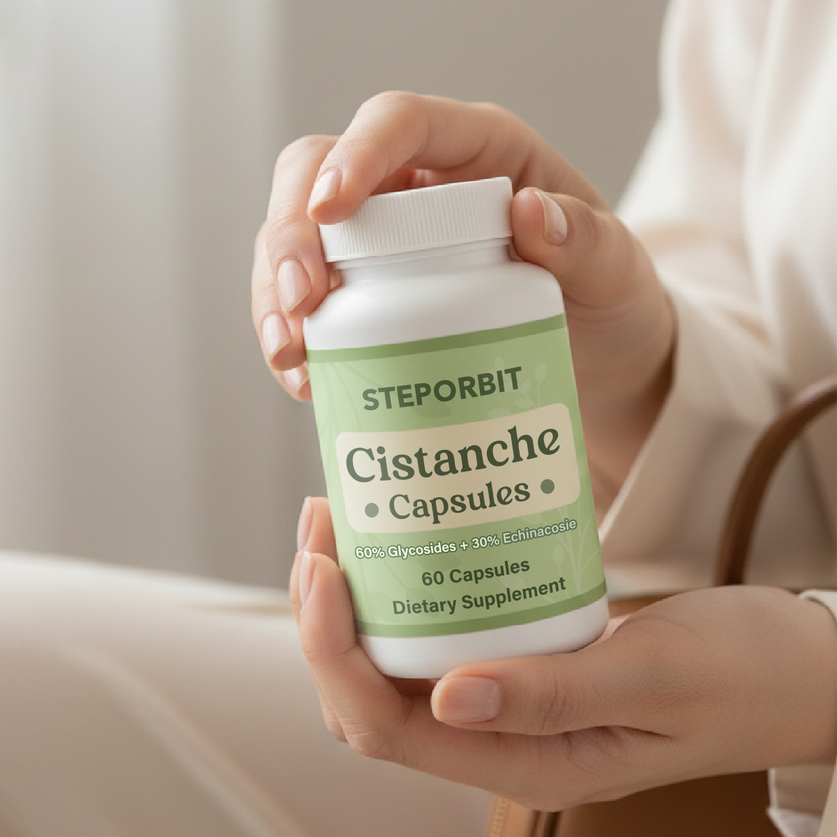 Steporbit Cistanche Capsules - Fertility & Stronger Erections